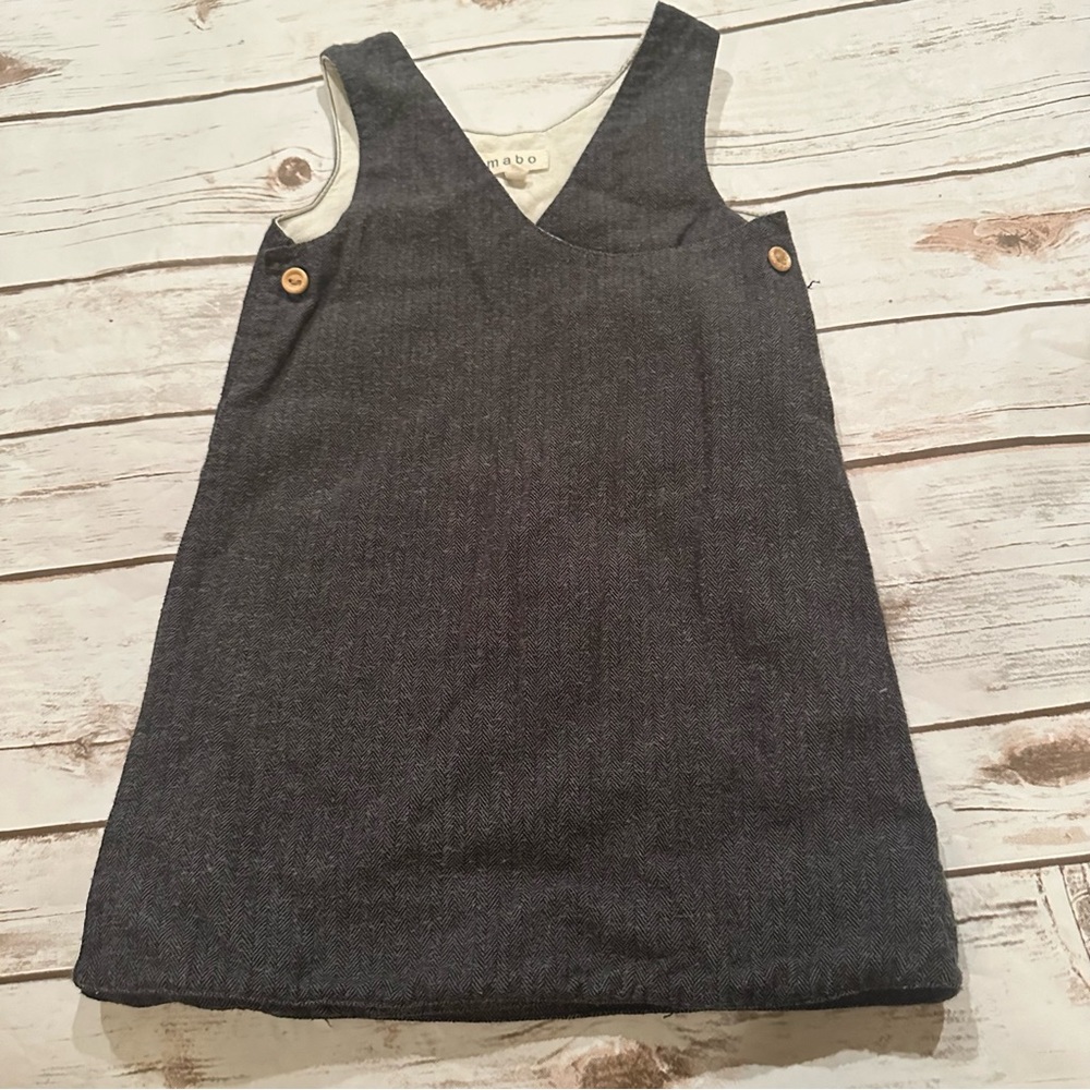 Mabo gray pinnie